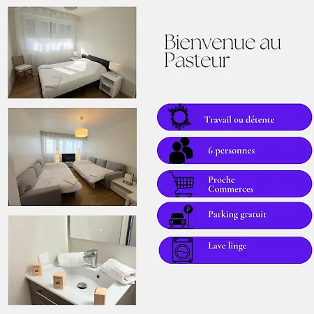 Le Pasteur élégant T2 Au Centre De