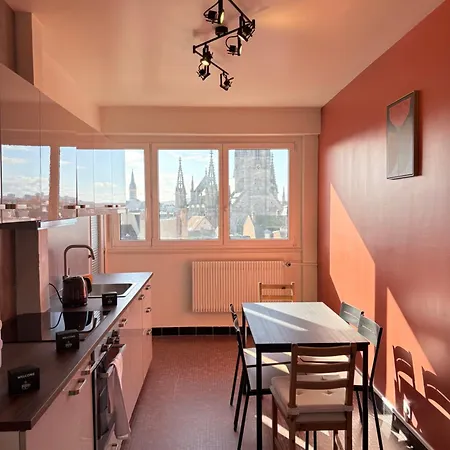 Lägenhet Le Pasteur Elegant T2 Au Centre De Mulhouse